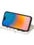 IPhone 15 Için Fermuar Cep Durumda Pro Max Manyetik Kapatma Bilek Kayışı Pu (Yurt Dışından) 5