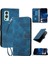 Ayrılabilir El Kayışı Kabartmalı Kelebek ile Oneplus Nord 2 Için Flip Case (Yurt Dışından) 1