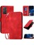 Xiaomi Redmi Not 11 Pro 4g Için Flip Case ve Kredi Kartı Yuvası Kabartmalı (Yurt Dışından) 1