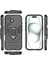 Halka Araba Montaj Kickstand Durumda IPhone 16 Için Askeri Sınıf Koruma Halkası (Yurt Dışından) 5