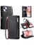 IPhone 14 Için Crossbody Durumda Rfıd Engelleme Uzun Kordon Fermuar Faturaları Yuvası (Yurt Dışından) 1
