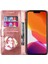 IPhone 14 Için Fermuar Cep Durumda Artı Pu Deri Kart Tutucu Glitter Vaka (Yurt Dışından) 5