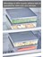 8 Adet Buzdolabı Düzenleyici - Difriz Saklama Kabı Seti - Mikrodalga Uyumlu Organizer 8 X2500 ml 2