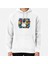 Cute Duck With A Flower Crown Baskılı Kapşonlu Sweatshirt 1