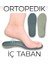 Bağcıklı Ortopedik Snaker Spor Ayakkabı Kadın-Beyaz 5