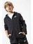Sportswear Fleece Gray Kids Tracksuit Pamuklu Çocuk Eşofman Takımı Siyah 1