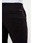 Erkek Siyah Mevsimlik Pamuk Yan Cep Slim Fit Chino Pantolon 4