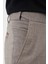 Erkek Kahve Poliviskon Trend Desenli Dynamic Fit Classic Pantolon 4