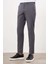 Erkek Füme Mevsimlik Pamuk Yan Cep Slim Fit Chino Pantolon 2