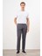 Erkek Füme Mevsimlik Pamuk Yan Cep Slim Fit Chino Pantolon 5