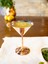 Bakır Kadeh Martini Model Düz Parlak Bakır Renk 7