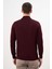 Erkek Koyu Bordo Basic Yarım Balıkçı Yaka Dynamic Fit Rahat Kesim Triko 5