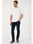 Pamuklu Normal Bel Slim Fit Dar Paça Jeans Erkek Kot Pantolon 1120S03NAPOLI 2