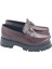 26252105 Günlük Loafer Bordo Tokalı 1