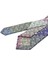 Çiçek Desen Çok Renkli Patchwork Klasik Kravat KK12813 3