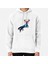 Kelpie Stag Baskılı Kapşonlu Sweatshirt 1