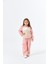 SCK-1348 Serbend Kids Kız Çocuk Kapüşonlu Fermuarlı Sweat 3