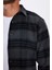 Erkek Slim Fit Dar Kesim Oduncu Kareli Kışlık Gömlek 4