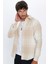 Erkek Slim Fit Dar Kesim Oduncu Kareli Kışlık Gömlek 2