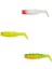 Buster Shad 10CM Silikon Yem (25 Adet) Yellow Red-Standart 1