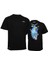 Short Sleeve Casual Shirt Black Tişört S 3