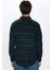 Erkek Slim Fit Dar Kesim Oduncu Kareli Kışlık Gömlek 4