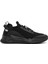 Erkek Siyah Bağcıklı Kumaş Sneaker 24WFD69186F 1
