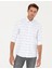 Erkek Mavi Slim Fit Uzun Kollu Gömlek 50296902-VR036 1