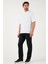 Pamuklu Yüksek Bel Comfort Fit Boru Paça Jeans Erkek Kot Pantolon 4411S16TEXAS 5