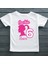 Barbie Isim Yazılabilen Yazılı Çocuk Tişörtü 1