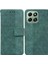 Onur X6B Flip Folio Premium Pu Deri Için Flip Case Geometrik Kabartmalı (Yurt Dışından) 1