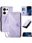 Ayrılabilir El Kayışı Kabartmalı Yüksek ile Oppo Oppo 8 Pro 5g Için Flip Case (Yurt Dışından) 1
