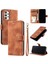 Samsung Galaxy A73 5g Manyetik Pu Deri Bilek Kayışı Cüzdan Için Flip Case (Yurt Dışından) 4
