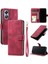 Oppo A78 4g Pu Deri Bilek Kayışı Kickstand Cüzdan Kartı Için Flip Case (Yurt Dışından) 5