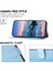 IPhone 16 Için Telefon Kılıfı Pro Flip Folio Cüzdan Pu Deri Kart Yuvaları Tutucu (Yurt Dışından) 5