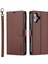 IPhone 16 Için Flip Case Artı Kickstand Pu Deri Bölünmüş Deri Cüzdan 2 1 (Yurt Dışından) 1