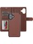 IPhone 16 Için Flip Case Artı Kickstand Pu Deri Bölünmüş Deri Cüzdan 2 1 (Yurt Dışından) 2