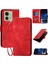 Motorola Edge 40 ve Kredi Kartı Yuvası Kabartmalı Kelebek Için Flip Case (Yurt Dışından) 1