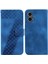 Motorola Moto G45 5g Kabartmalı Desen Cüzdan Kart Yuvası Pu Için Telefon Kılıfı (Yurt Dışından) 1