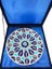 Selçuklu Yıldızı Desenli 30CM Iznik Çini Tabak 3