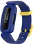 Fitbit Ace 3 Koyu Mavi Sarı Toka Için Silikon Kordonlu Saat (Yurt Dışından) 3