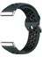 Fit Versa 4 Için Iki Renkli Silikon Saat Bandı Fitbit Versa 4 Için Zeytin Yeşili + Siyah (Yurt Dışından) 1
