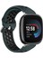 Fit Versa 4 Için Iki Renkli Silikon Saat Bandı Fitbit Versa 4 Için Zeytin Yeşili + Siyah (Yurt Dışından) 4