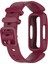 Fitbit Ace 3 Şarap Kırmızısı Için Silikon Kordonlu Saat (Yurt Dışından) 3