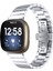Fit Versa 4 Için Metal Saat Bandı / Sense 2 Fitbit Versa 4 Için / Sense 2 Gümüş (Yurt Dışından) 1
