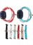 Fit Versa 3 Için Göz Boncuklu Zincirli Saat Bandı / Sense Pembe (Yurt Dışından) 2