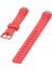 Fitbit Inspire / Inspire Hr Parlak Yüzeyli Silikon Saat Bandı Için, Beden:l Kırmızı (Yurt Dışından) 3