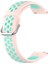 Fitbit Versa 2 / Versa / Versa Lite / Blaze 23MM Spor Iki Renk Kordonlu Saat Açık Pembe Deniz Mavisi Için (Yurt Dışından) 1