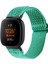 Fitbit Versa 4 / Sense 2 Nane Yeşili Için Naylon Saat Kordonu (Yurt Dışından) 1
