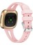 Fit Versa 3 / 4 Silikon Saat Bandı Için, Beden: L Pembe (Yurt Dışından) 4